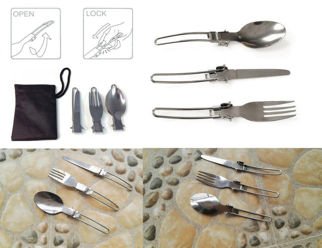 Stainless Utensil Set - Yorkn Inc✅