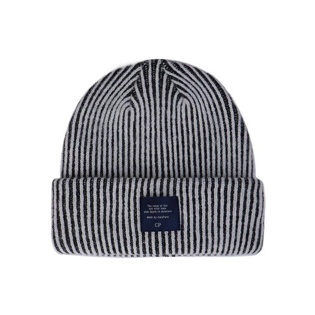 Striped Beanie - Yorkn Inc✅