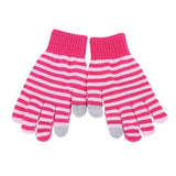 Striped Knitted Gloves - Yorkn Inc✅