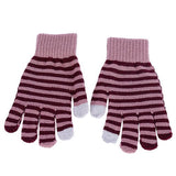 Striped Knitted Gloves - Yorkn Inc✅