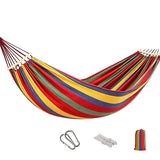 Striped Outdoor Swing Hammock - Yorkn Inc✅