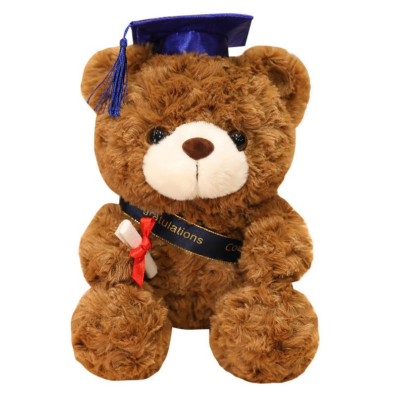 Stuffed Bear With Grad Cap And Tassels - Yorkn Inc✅
