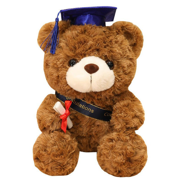 Stuffed Bear With Grad Cap And Tassels - Yorkn Inc✅