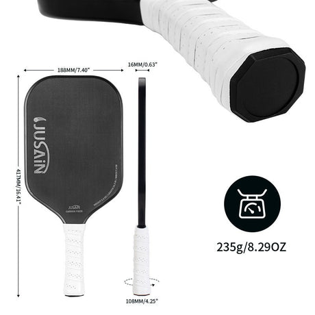 T700 Carbon Fiber Teflon Pickleball Paddle - Yorkn Inc✅