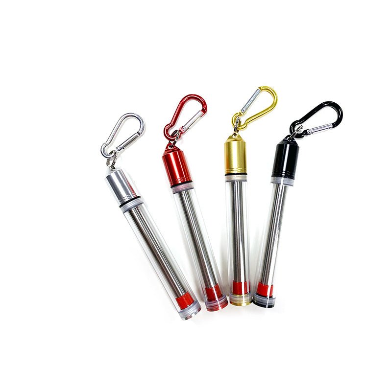 Telescoping Straw With Cleaning Brush - Yorkn Inc✅