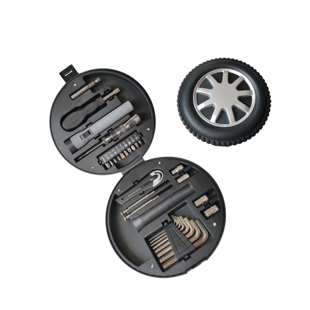Tire - shaped Portable Multi - function Tool Kit - Yorkn Inc✅