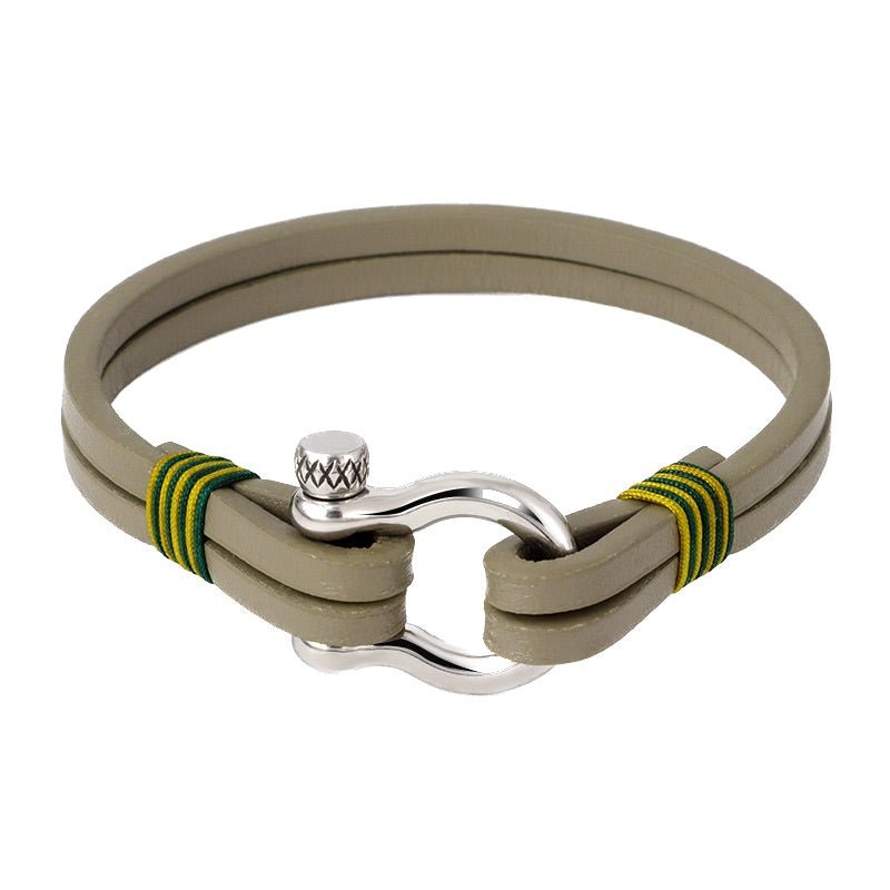 Titanium Steel Rope Bracelet - Yorkn Inc✅