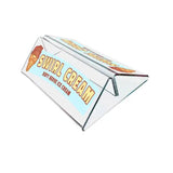 Transparent Triangle Acrylic Base - Yorkn Inc✅