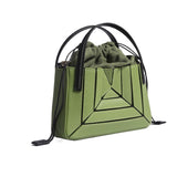 Turkish - inspired Ruched Color - block Mini Handbag - Yorkn Inc✅