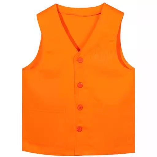 Twill Flat Button Work Vest - Yorkn Inc✅