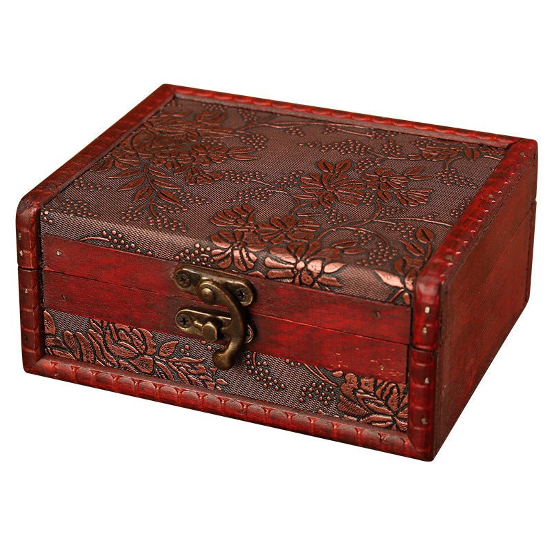 Vintage Wooden Storage Box - Yorkn Inc✅