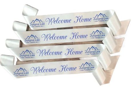 Welcome Home Ribbon - Yorkn Inc✅