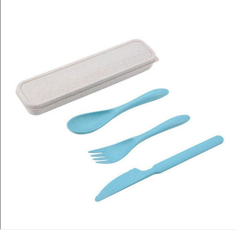 Wheat Straw Reusable Utensil Set - Yorkn Inc✅
