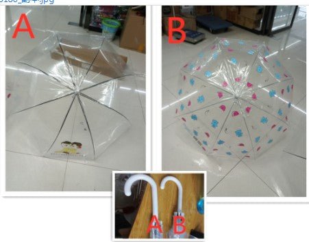 Wide Season Transparent Umbrella - Yorkn Inc✅