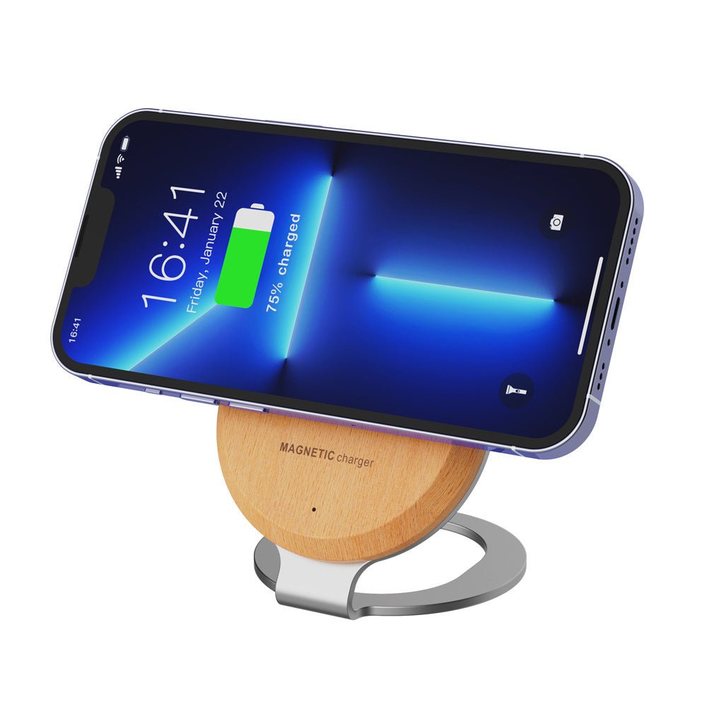 Wirelss Bamboo Charging Station - Yorkn Inc✅