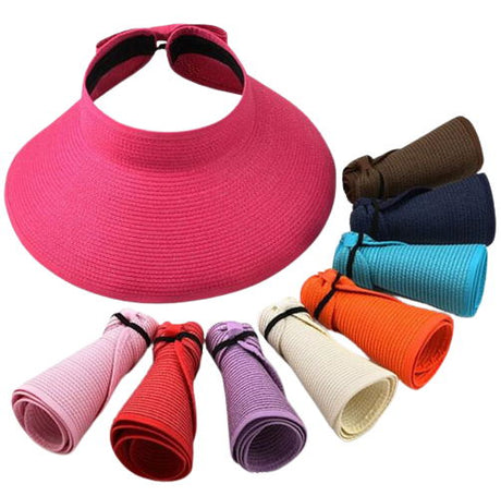 Women's Beach Sun Visor Foldable Wide Bri - Yorkn Inc✅