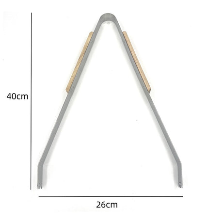 Wood Bbq Tong - Yorkn Inc✅