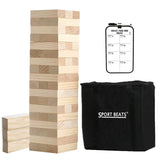 Wood Blocks Set Giant Jenga Wth Carrying Bag - By Boat - Yorkn Inc✅