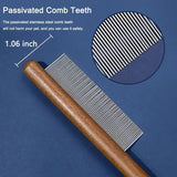 Wooden Small Dog Grooming Brush - Yorkn Inc✅