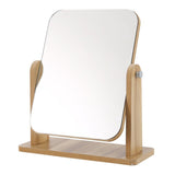 Wooden Stand Beauty Mirror - Yorkn Inc✅