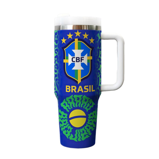 World Cup 40oz Stainless Steel Insulated Car Tumbler - Yorkn Inc✅