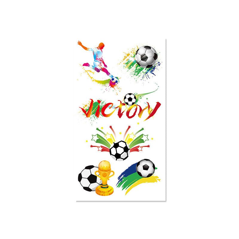 World Cup Cheer Tattoo Sticker - Yorkn Inc✅