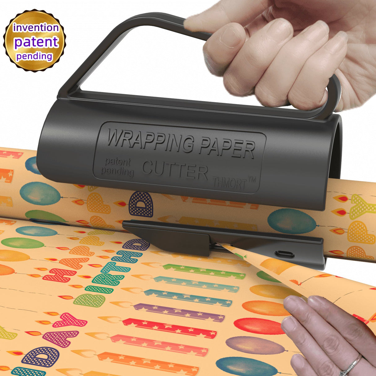 Wrapping Paper Cutter With Handle - Yorkn Inc✅