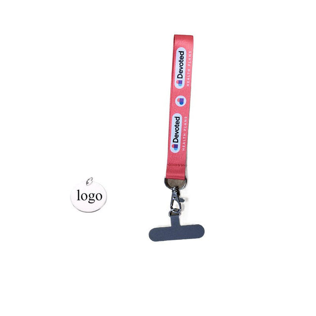 Wrist Lanyard With Round Charm - Yorkn Inc✅