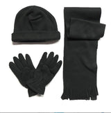 Youth Size Fleece Toque Scarf Mitten Set - Yorkn Inc✅