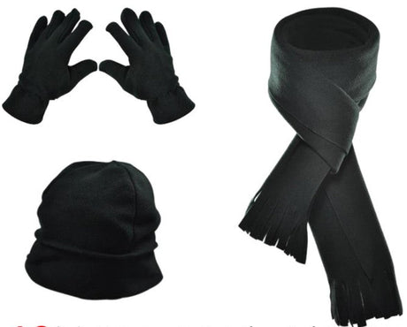 Youth Size Fleece Toque Scarf Mitten Set - Yorkn Inc✅