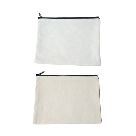 Zippered Canvas Promotional Pouch - Yorkn Inc✅