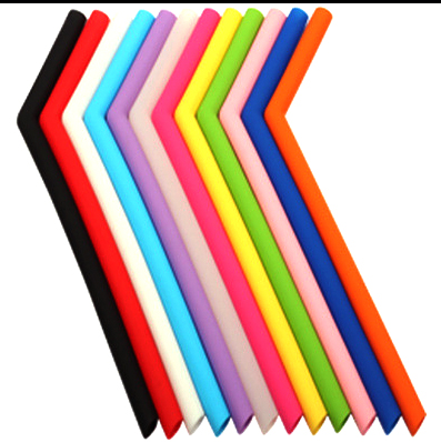 Straight Or Bent Silicone Straws