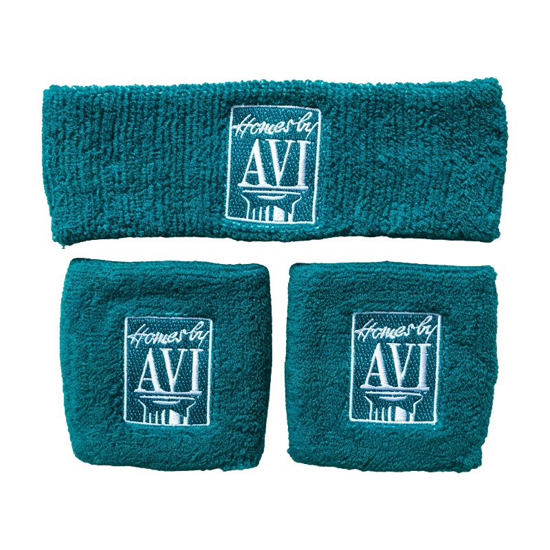 One Headband & Two Wristbands Set
