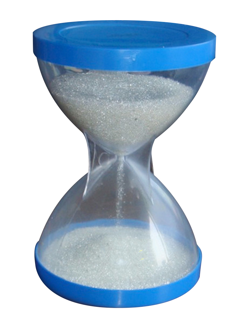 Hora de cristal de arena