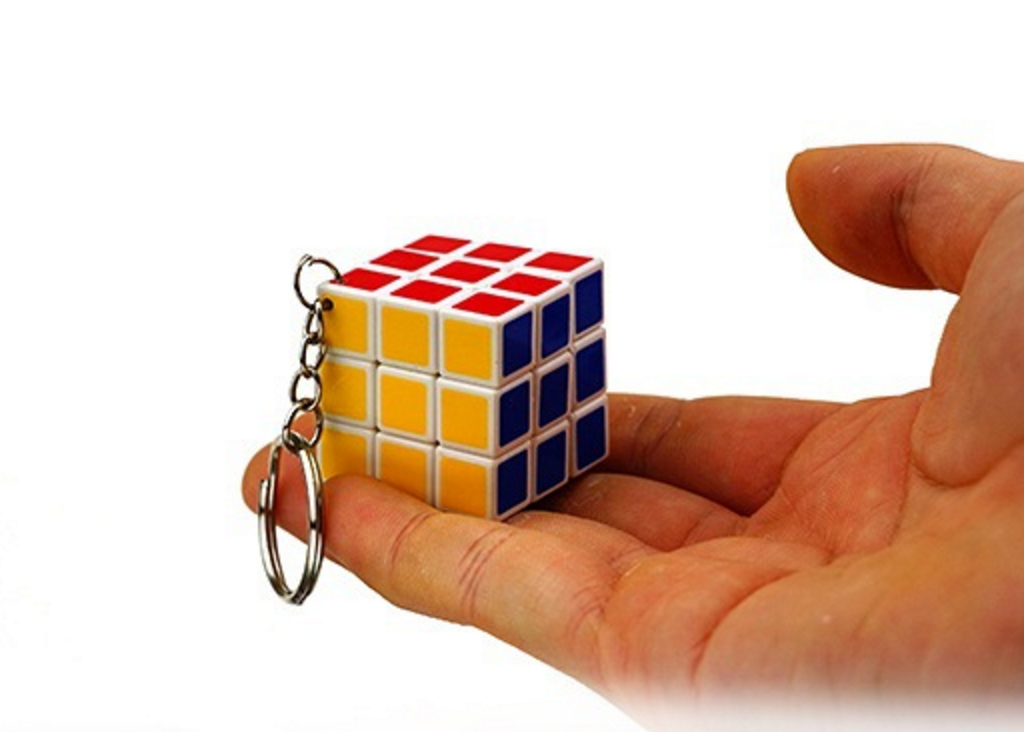 Porte-clés cube magique