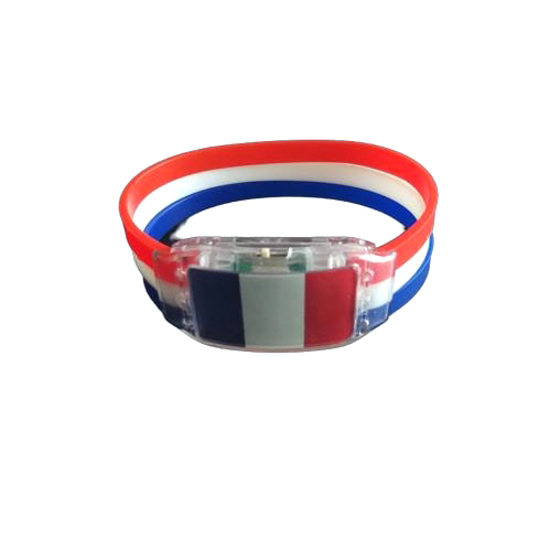 Bracelet en silicone led