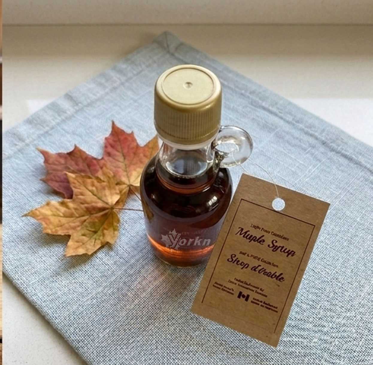 Sirop d'érable de 40ml en bouteille traditionnelle