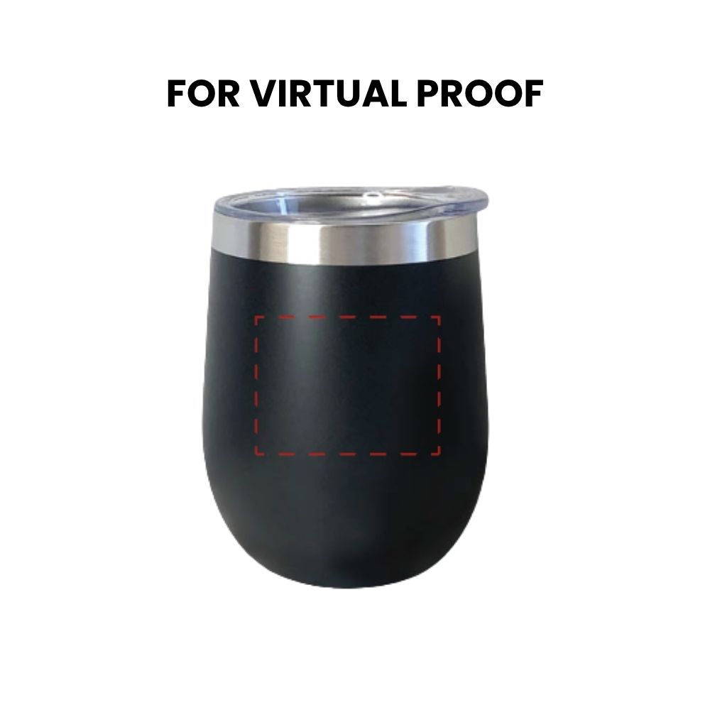 Insulated Stainless Steel Wine Tumbler view 3