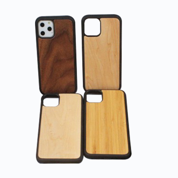 Madera más caja de teléfono tpu suave