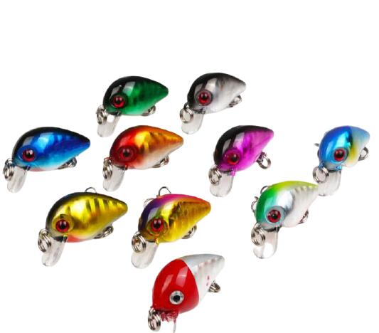 Ultra légère mini lure de pêche avec crochet