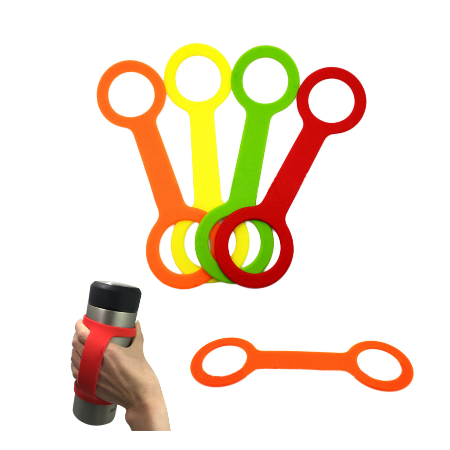 Poignée porte-bouteille en silicone