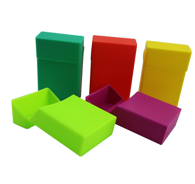 Colorful 100% Silicone Cigarette Case
