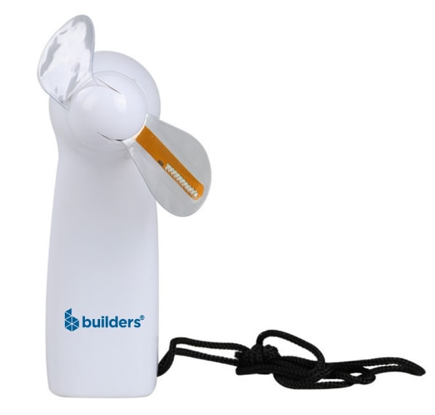 Led mini luz-up mano sujeta ventilador