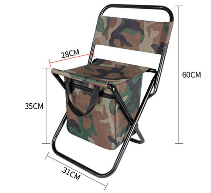 Folding Chair With Cooler