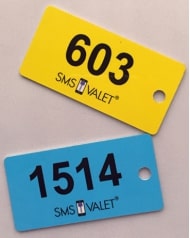 Pvc key tag