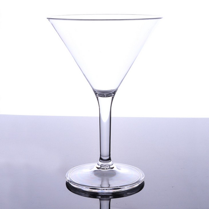280ml Acrylic Martini Glass