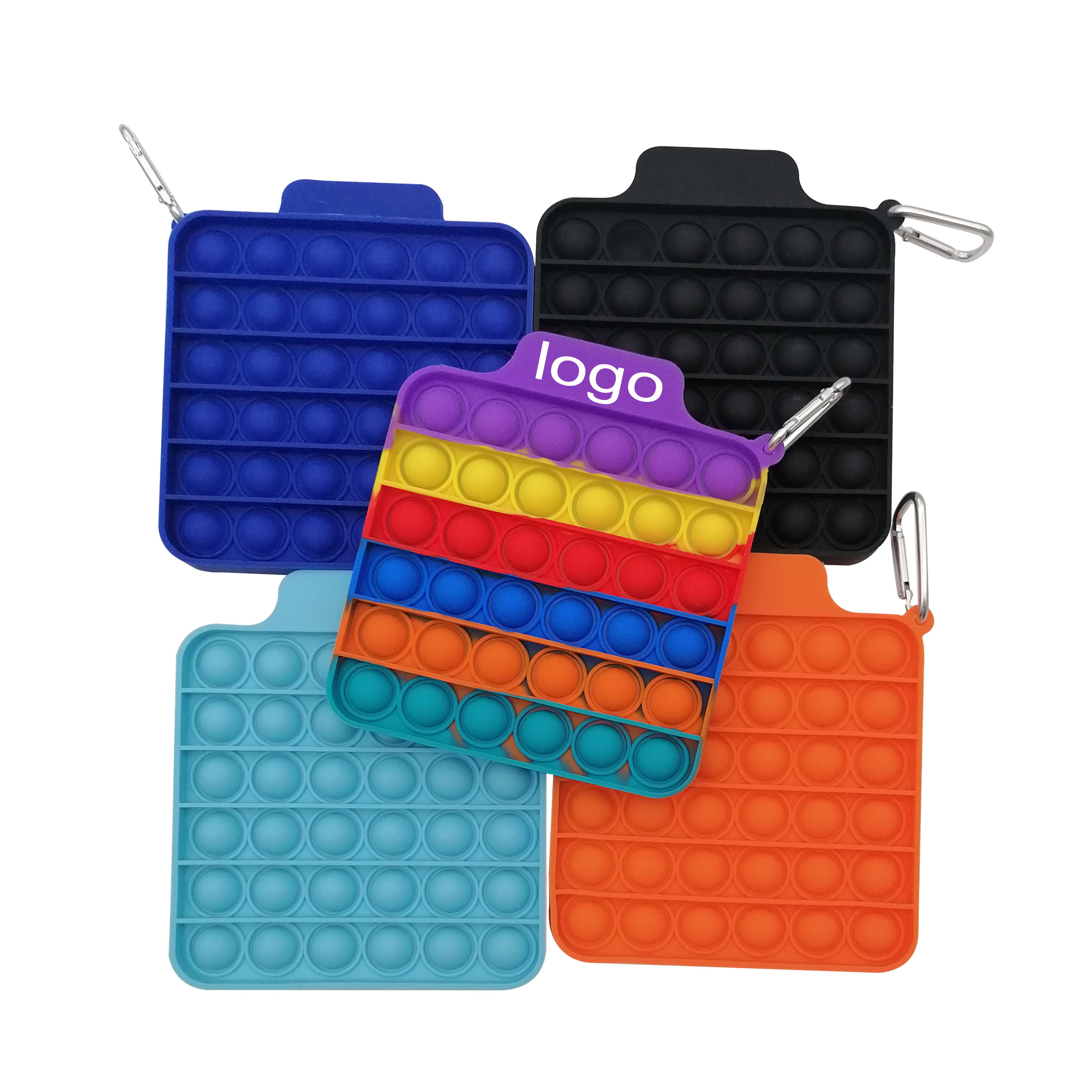 Jouets à doigt en silicone