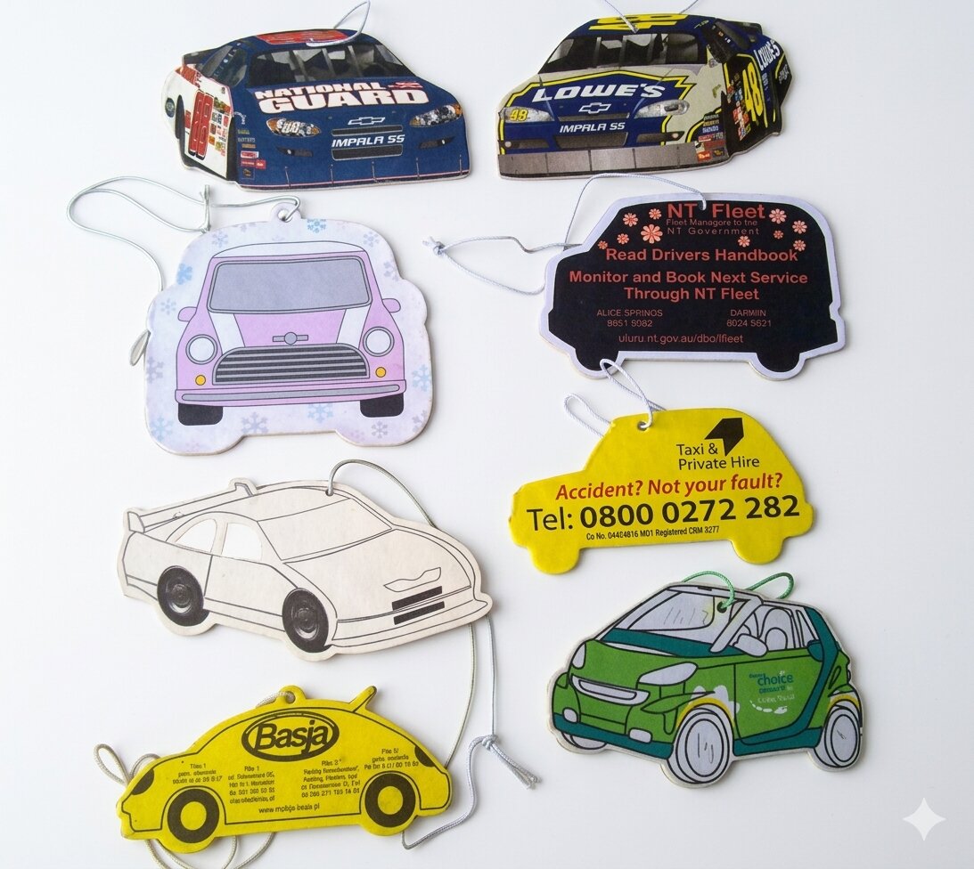 FreshPrint - Custom Size Shape Paper Air Freshener