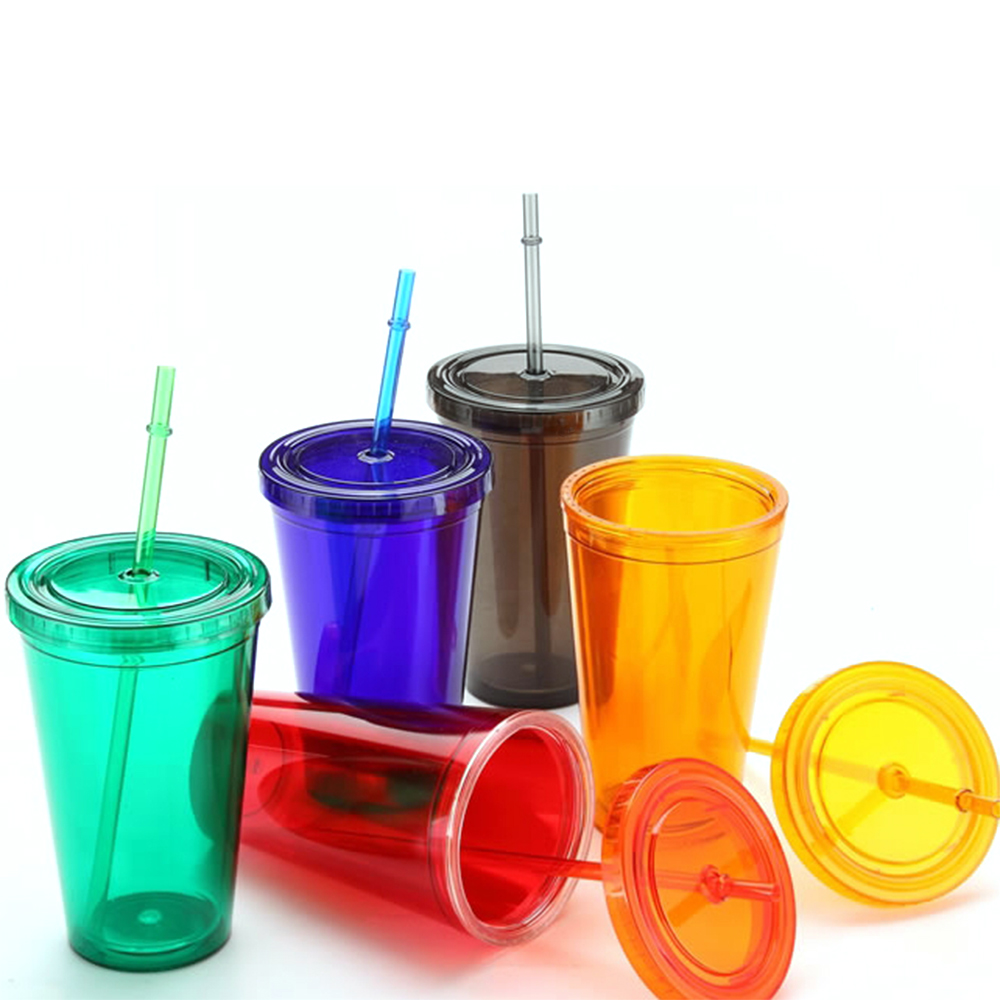 Tumbler avec paille