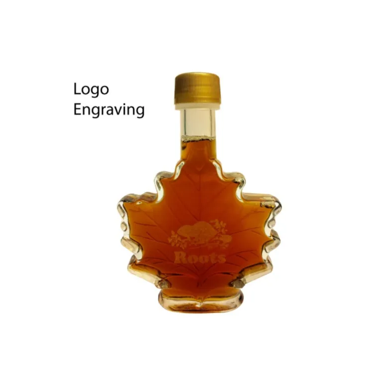Mini 50ml Maple Syrup In Leaf-shaped Bottle view 2